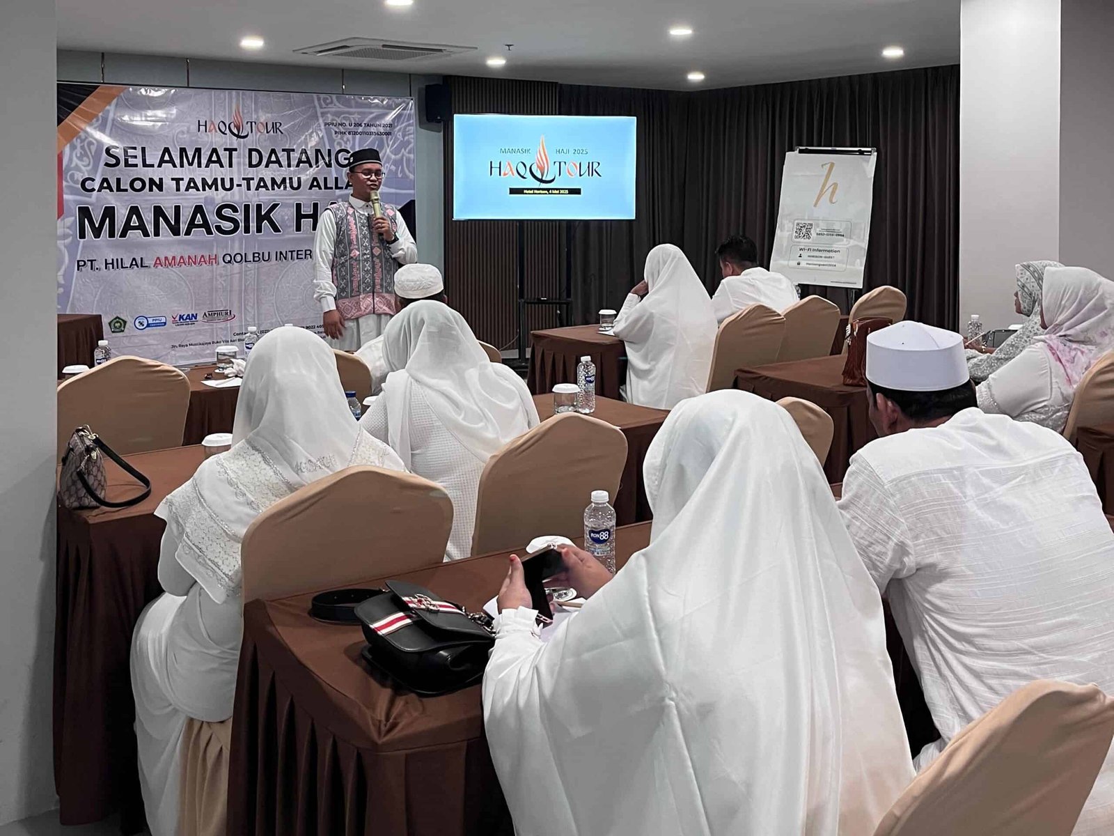 sambutan oleh mc Ust. Yadin